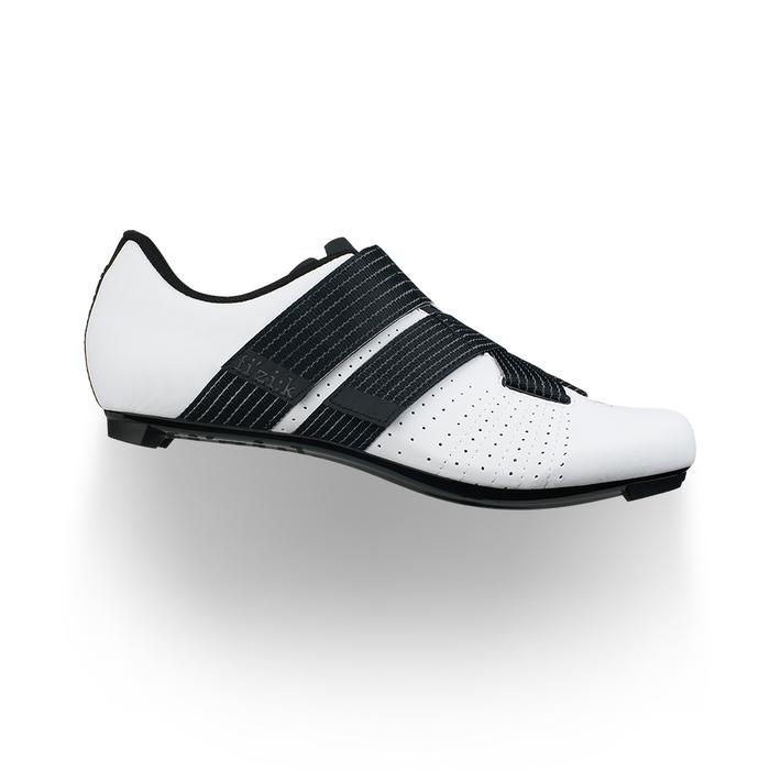 Jual FIZIK SHOES R5 TEMPO POWERSTRAP WHITE/BLACK 42 Kota