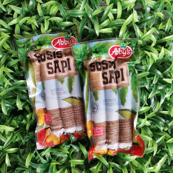 Gambar Abby's Sosis Sapi by Bernardy - isi 3 pcs dari Mau Kenyang Frozen Food Benowo undefined Tokopedia