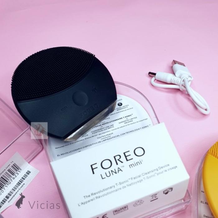 Gambar Foreo Luna Mini 2 Alat Pembersih Wajah Facial Elektrik Face Cleaner - Hitam dari Vicias undefined Tokopedia