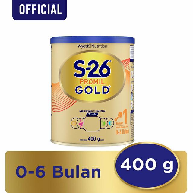 Gambar S26 / S-26 Promil Gold Tahap I 0-6 bulan 400gram dari KHANSA ONLIN STORE undefined Tokopedia