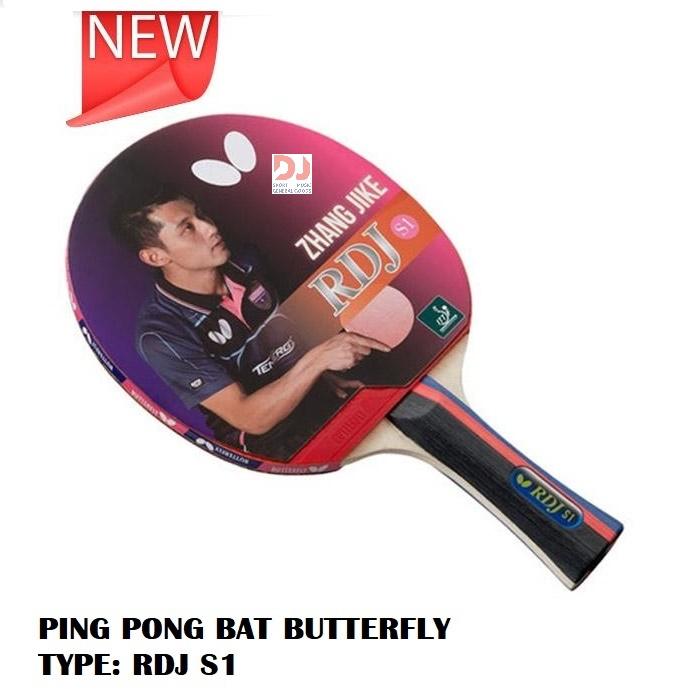 Gambar BAT PINGPONG TENIS MEJA, BUTTERFLY RDJ S1/ RDJ S2 / RDJ S3 - RDJ S3 dari DJ SPORTS & MUSIC undefined 4 Tokopedia