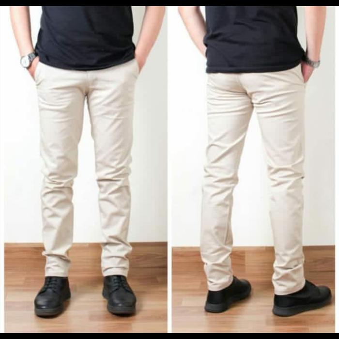 Gambar Celana chino panjang dickies/Celana Pria/Celana chino panjang pria - Cream, 36-38 dari Enonkfashion23 undefined Tokopedia