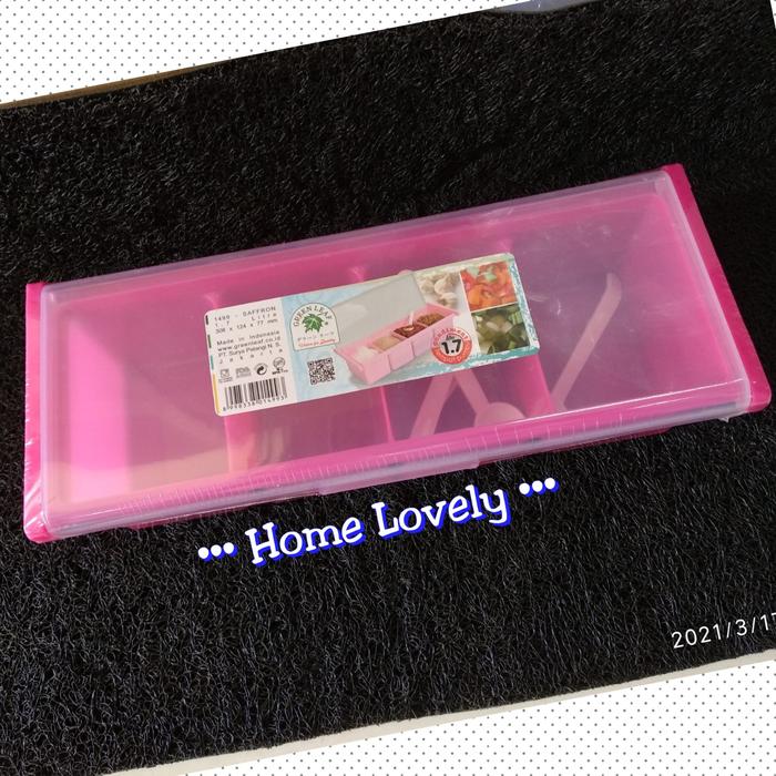 Gambar Tempat Bumbu Cantik Susun 4 - Merah Muda dari Home Lovely 88 undefined Tokopedia