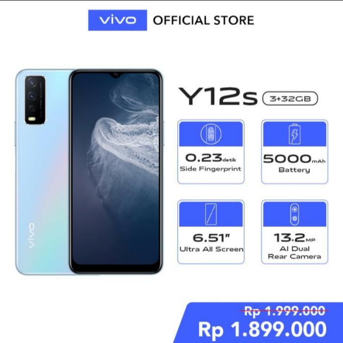 Jual Vivo y12s 3gb 32gb resmi Kota Bandung Rajurubred Tokopedia
