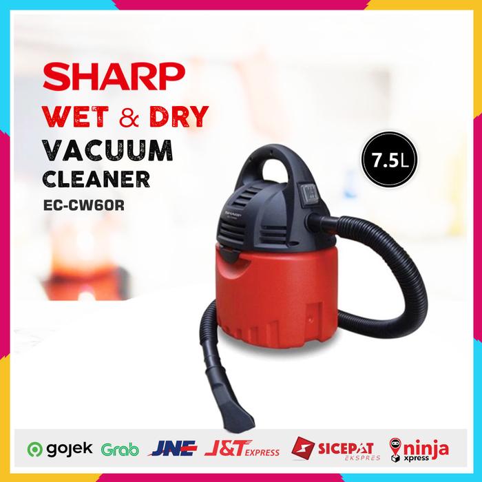Gambar Sharp Vacuum Cleaner Wet And Dry EC-CW60R dari Home Electro undefined Tokopedia