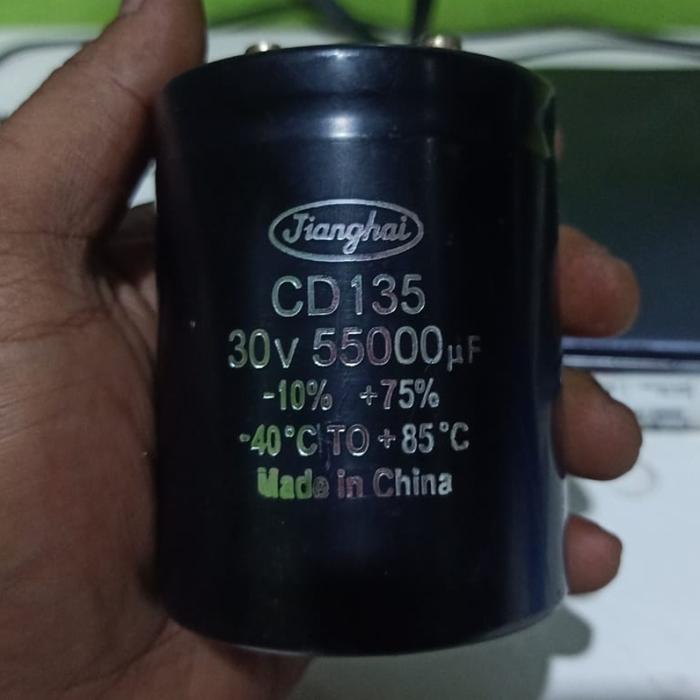 Elco Kapasitor 30VDC 55000uf