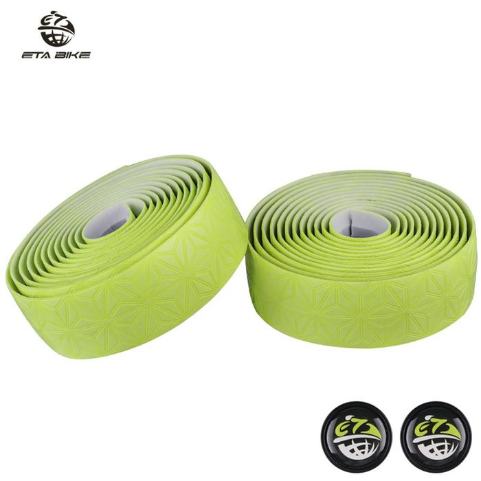 Gambar Bar Tape Roadbike Premium Mirip Supacaz - Bar Tape Dropbar Premium ETA - Hijau Stabilo dari beatmobile undefined Tokopedia