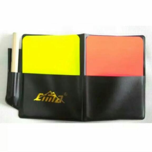 Gambar Kartu Wasit Kartu merah kuning Wasit dari Asra Sport undefined Tokopedia