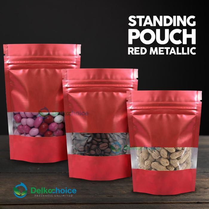 Gambar Standing Pouch PREMIUM KEMASAN MAKANAN MINUMAN WARNA - Hitam, 14 X 22 dari Terraplast undefined 5 Tokopedia