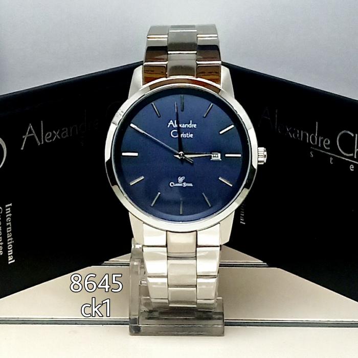 Gambar jam tangan couple alexandre christie AC8645 ORIGINAL BERGARANSI RESMI - silverblue, pria dari toko grandwatch undefined Tokopedia