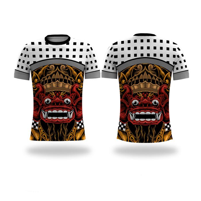 Gambar Kaos Jersey Gowes Barong Bali Lengan Pendek Dryfit Full Print CING99 - XS dari KAOS BOS JERSEY undefined 5 Tokopedia