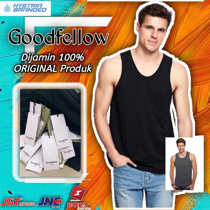 Kaos Tank top Pria Goodfellow Original 