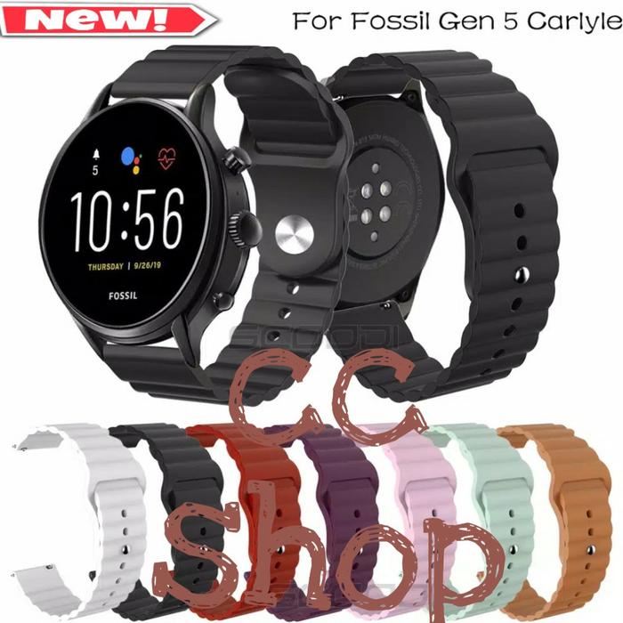 Jual STRAP SILICONE FOR FOSSIL GEN CARLYLE HR JULIANNA TALI
