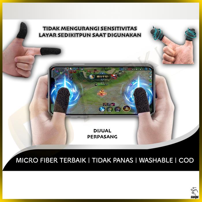 Gambar Sarung Jari / Finger Cots for Gamers ML/PUBG/Free Fire dari Allstore PKU undefined Tokopedia