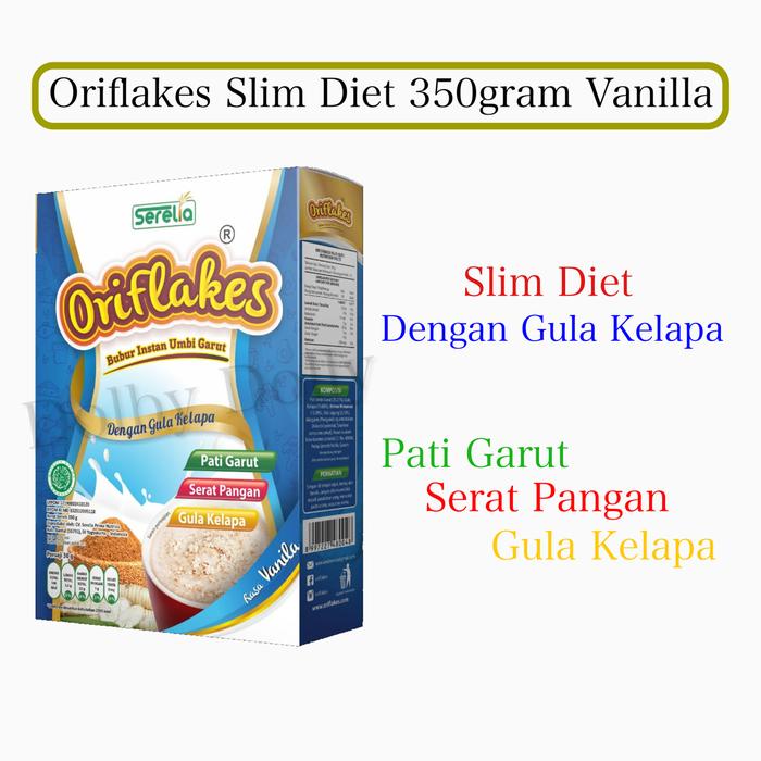 Gambar Oriflakes Slim Diet sereal umbi garut Diet dan asam lambung maag Gerd - Vanila dari DolbyDolly@Shop undefined Tokopedia