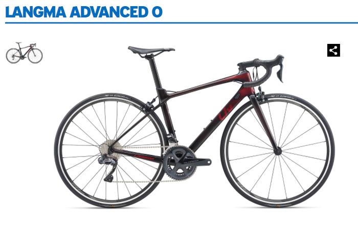 Giant liv Langma advanced DI2 2020 series xxs