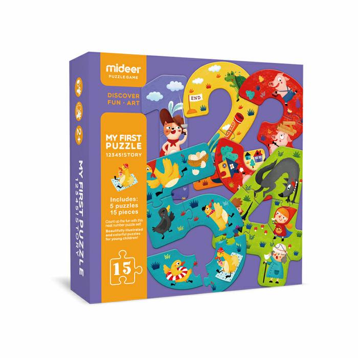 Gambar mideer my first puzzle - 12345 dari EFL educationfunlearningshop undefined Tokopedia
