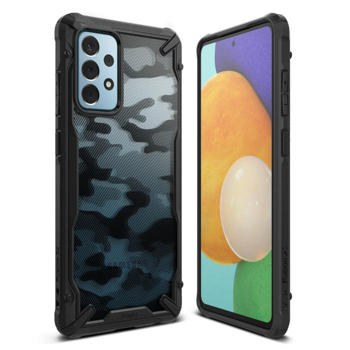 Gambar Case Samsung Galaxy A72 A52 RINGKE Fusion X Anti Crack Casing ORIGINAL - CAMO black, Samsung A72 dari WIEDE Shop undefined Tokopedia