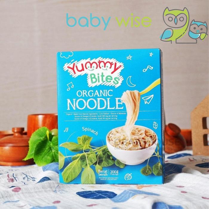 Gambar Yummy Bites Organic Baby Noodle 200gr - Spinach dari Baby Wise Surabaya undefined Tokopedia