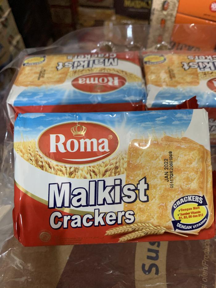 Gambar Roma Malkist Crackers Merah 135 Gr dari Toko15snack undefined Tokopedia
