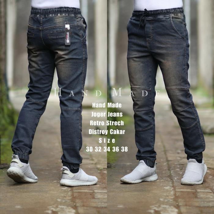 Jual JOGGER JEANS PRIA UKURAN 30-38 