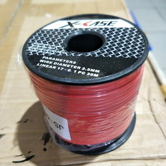 Gambar KABEL ROLL TAMBAHAN UNTUK MOTOR MOBIL - KABEL ROLL JS6992 "30METERS" - Merah dari Infinity Automotive undefined Tokopedia