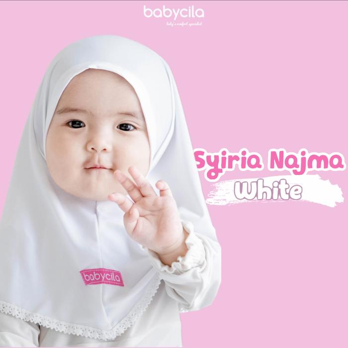 Gambar Syiria Najma by Babycila - White, M dari jendela.dzie undefined Tokopedia