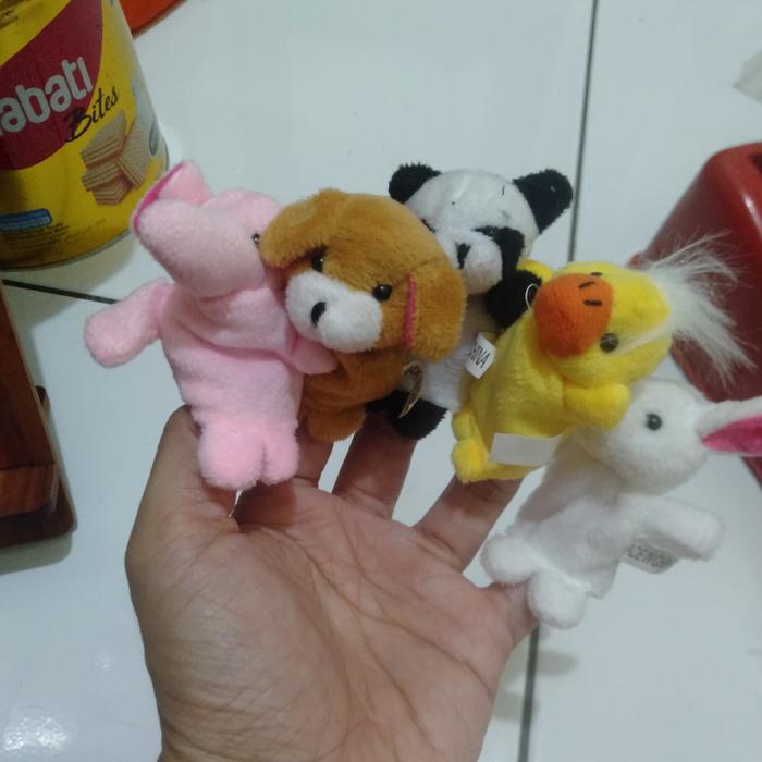 Gambar Mainan Boneka Jari Tangan Binatang Boneka Puppet-Seri 1 dari Kosmetik-Murah undefined Tokopedia