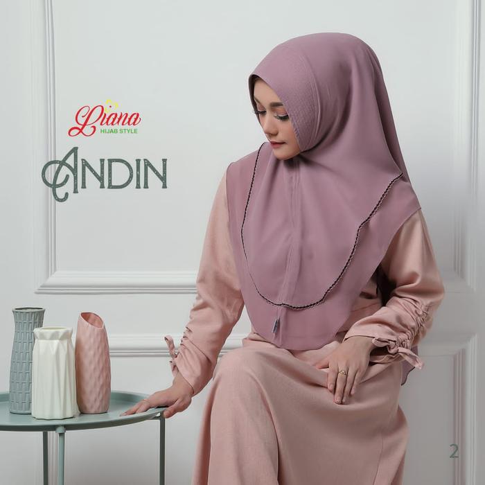 Jilbab Syari Khimar Andin Ori Liana Hijab