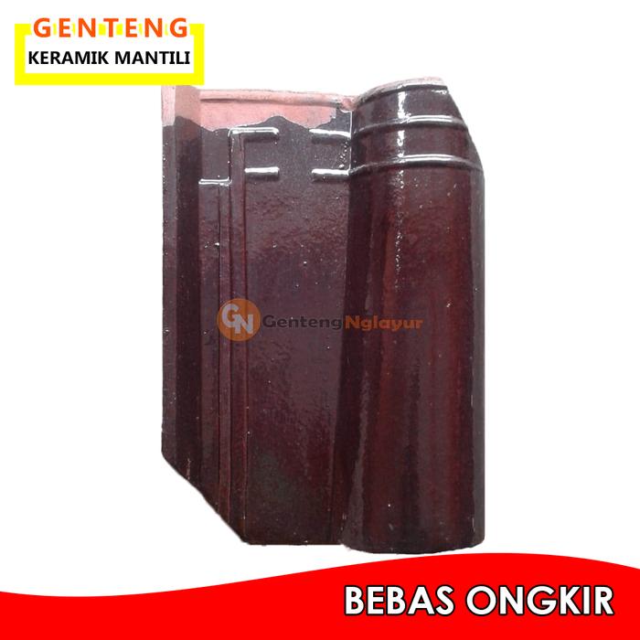 Gambar Genteng Keramik Glazur Mantili - Cocobrown dari Pabrik Genteng Nglayur undefined Tokopedia