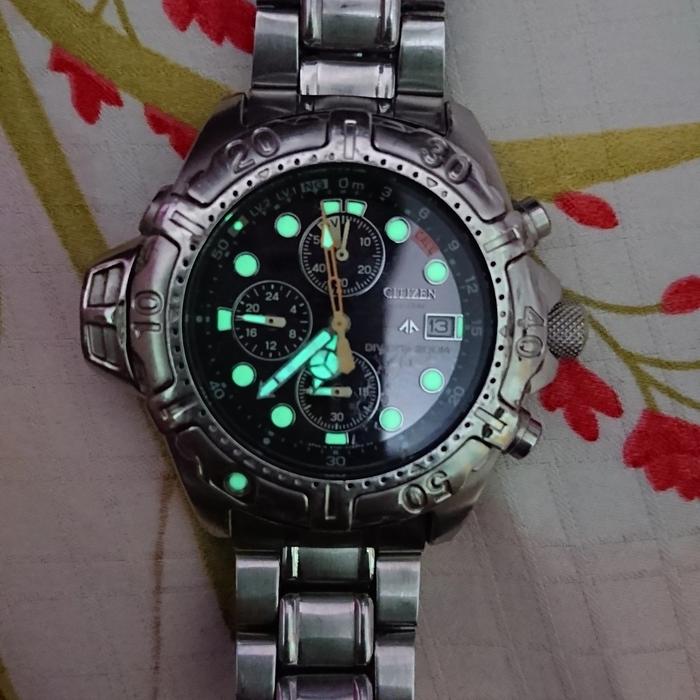 Jual Jam CITIZEN Promaster Eco Drive Aqualand Chronograph Diver 200m Ori -  Jakarta Selatan - Promosioner | Tokopedia