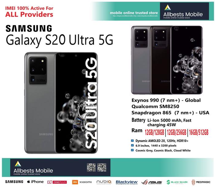 Snapdragon Review Samsung S20 Ultra 5g Mobile S20 Ultra Retail