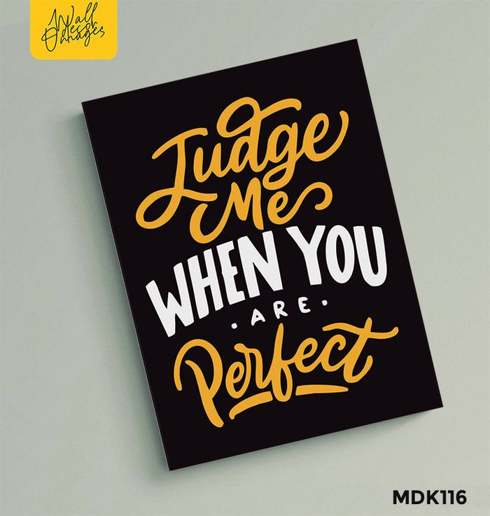 Gambar Wall Decor - Hiasan dinding poster typography tema cafe ukuran 20x15cm - MDK166 dari Omages Store undefined Tokopedia