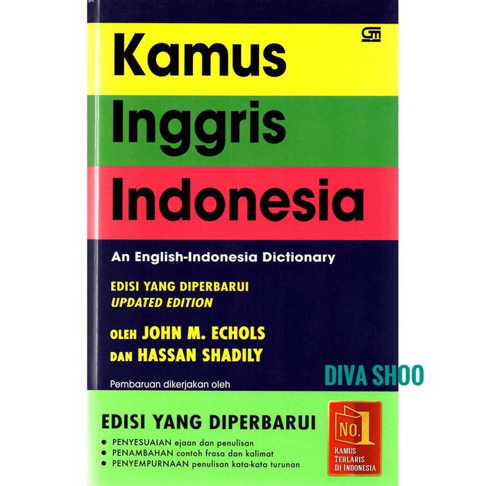 Jual Kamus Inggris Indonesia John M Echols Dan Hassan Shadily Original Softcover Jakarta Timur Diva Shoo Tokopedia