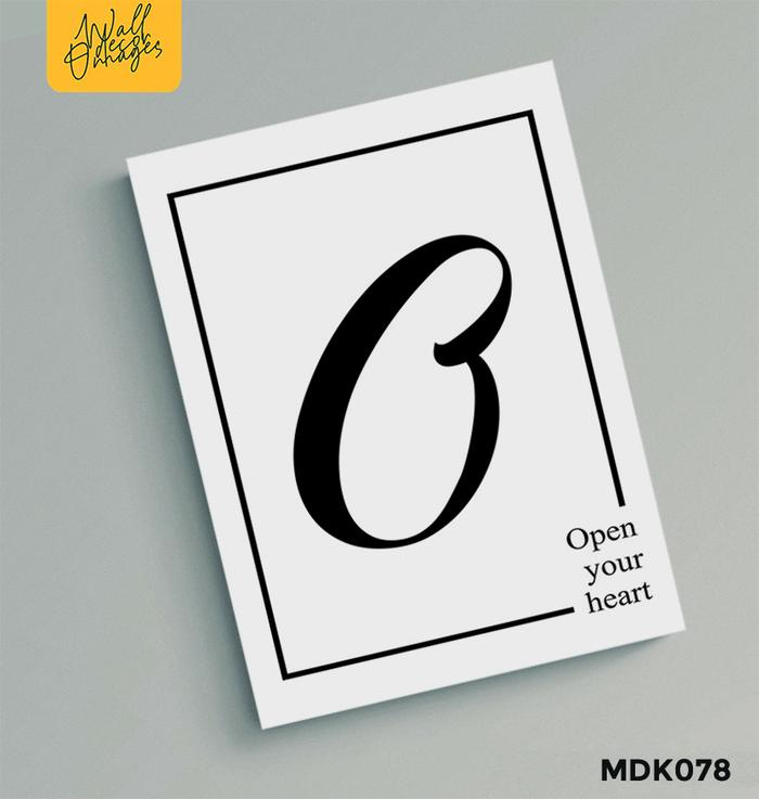 Gambar Wall Decor - Hiasan dinding poster Home Sweet Home untuk hias ruangan - MDK78 dari Omages Store undefined Tokopedia