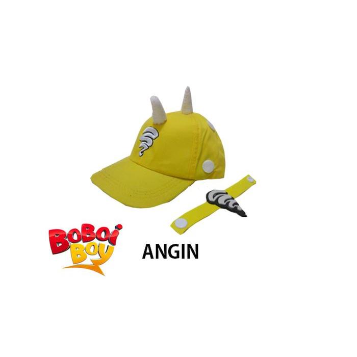 Gambar Topi Anak Boboiboy Boboi boy - angin dari Maritza Kidz Shop undefined Tokopedia