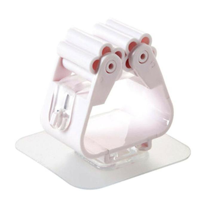 Gambar GANTUNGAN PEL / PENGAIT SAPU / PENJEPIT PEL TEMPEL - Pel Putih dari BBOLA undefined Tokopedia