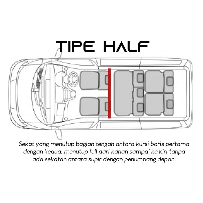 Partisi Driver Mobil Jual Partisi / Sekat Mobil Pencegah Covid-19 - Alphard Generasi 2 ...