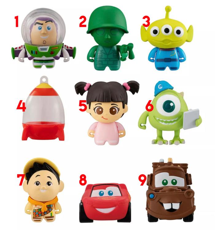 Gambar Bandai Pixar Friends Collechara Gashapon - Disney Toy Story Gacha - 1 dari Pixstore Hobby undefined Tokopedia