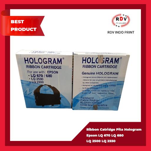Gambar Ribbon Catridge Pita Hologram Epson LQ 670 LQ 680 LQ 2500 LQ 2550 dari RDV INDO PRINT_NEW undefined Tokopedia