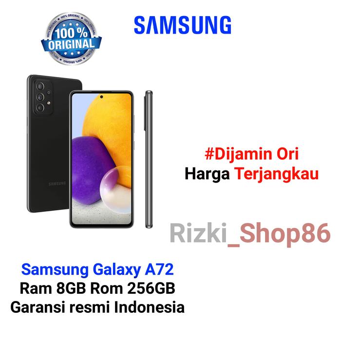 Gambar Samsung Galaxy A72 Ram 8/256 8Gb/256GbResmi Sein - Hitam dari Rizki shop86 undefined Tokopedia