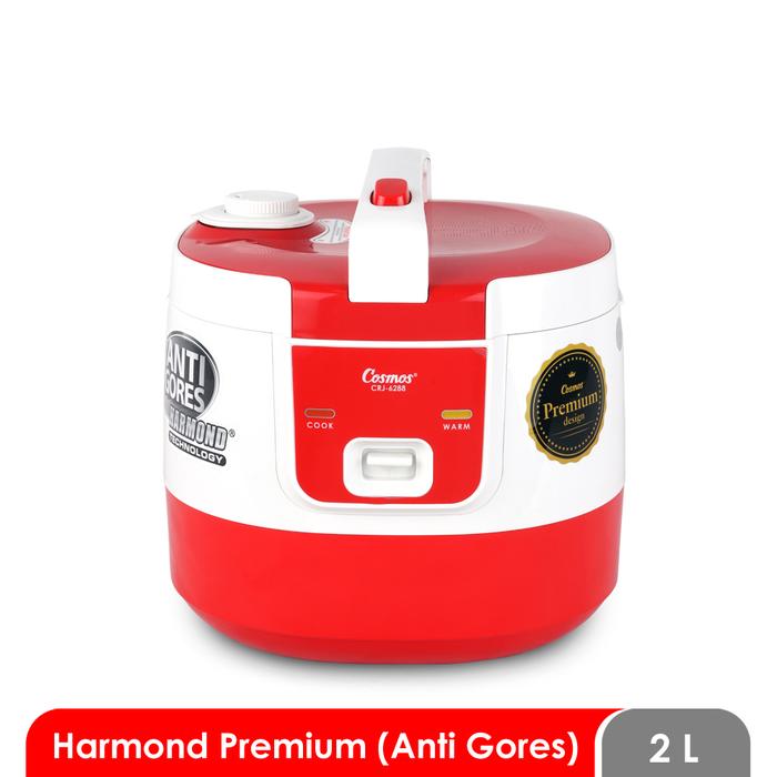 Gambar COSMOS HARMOND PREMIUM RICE COOKER MAGIC COM 2L 2 L CRJ 6288 CRJ6288 - Merah dari sinar66.id undefined Tokopedia