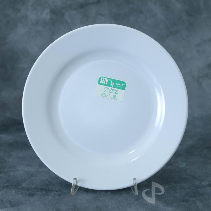 Gambar Piring Dinner Putih - 9' dari Dapur Prima Bali undefined Tokopedia
