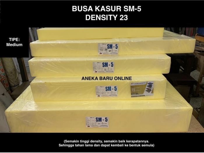 Gambar Busa Kasur SM-5 (D: 23) -Medium Softness- Matras, Kasur, Furnitur sofa - 200x100x8cm dari Aneka Baru Online_NEW undefined Tokopedia
