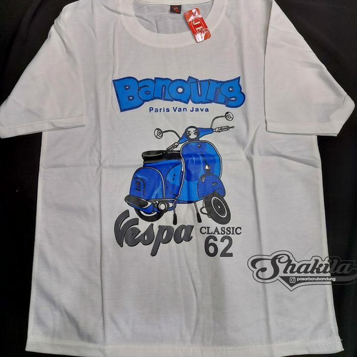 Gambar kaos oleh oleh - j, L dari pasar baru bandung store undefined 4 Tokopedia