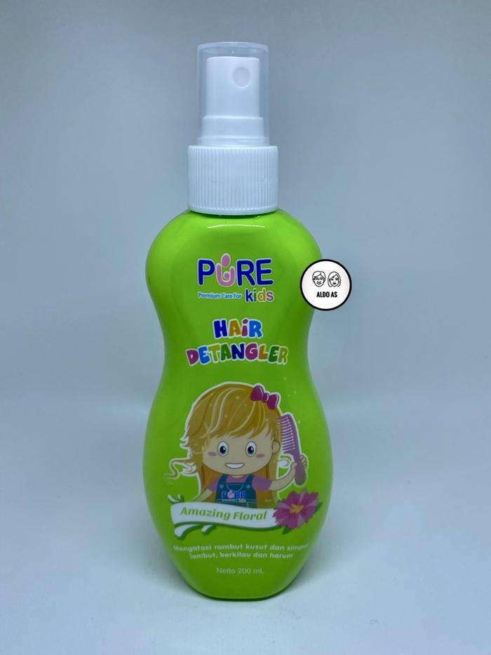 Gambar Pure Kids Premium Care Hair Detangler isi 200 ml - Amazing Floral dari ALDOAS undefined Tokopedia