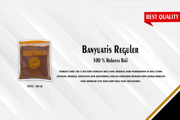 Gambar kopi banyuatis reguler - 100 dari KOPI BANYUATIS undefined Tokopedia