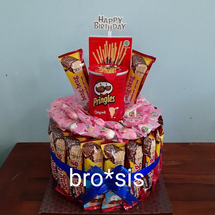 Gambar kue ulang tahun / kue ulang tahun snack dari 27Fbrosis undefined Tokopedia