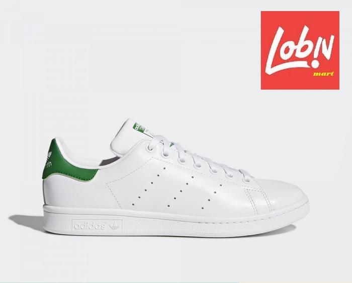 Jual Adidas Stan Smith White Green Hijau Original Ori BNIB M20324