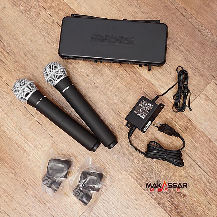 Gambar Shure SVX288/PG28 Wireless microphone system (2mic) original dari Makassar Music undefined Tokopedia
